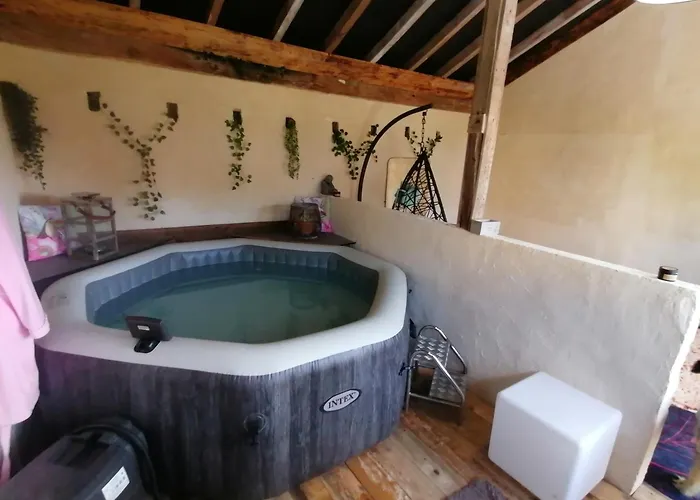 Avec Vue Foret - Piscine Partagee 펜션 *